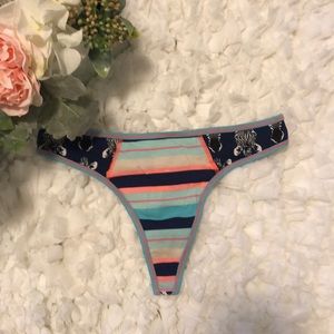 NWT.Victoria’s Secret stripes with zebra’s thong.